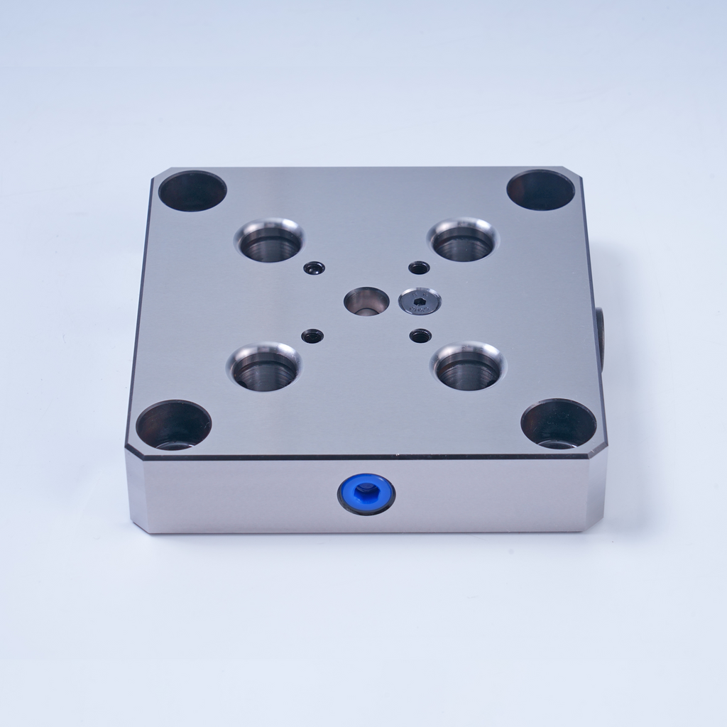 CNC XinDian Precise 52mm Cube Precision Machining Manual Chuck - D