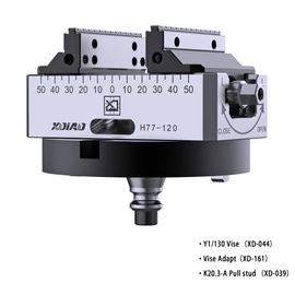 K20.3 clamping system H77 self-centering vise