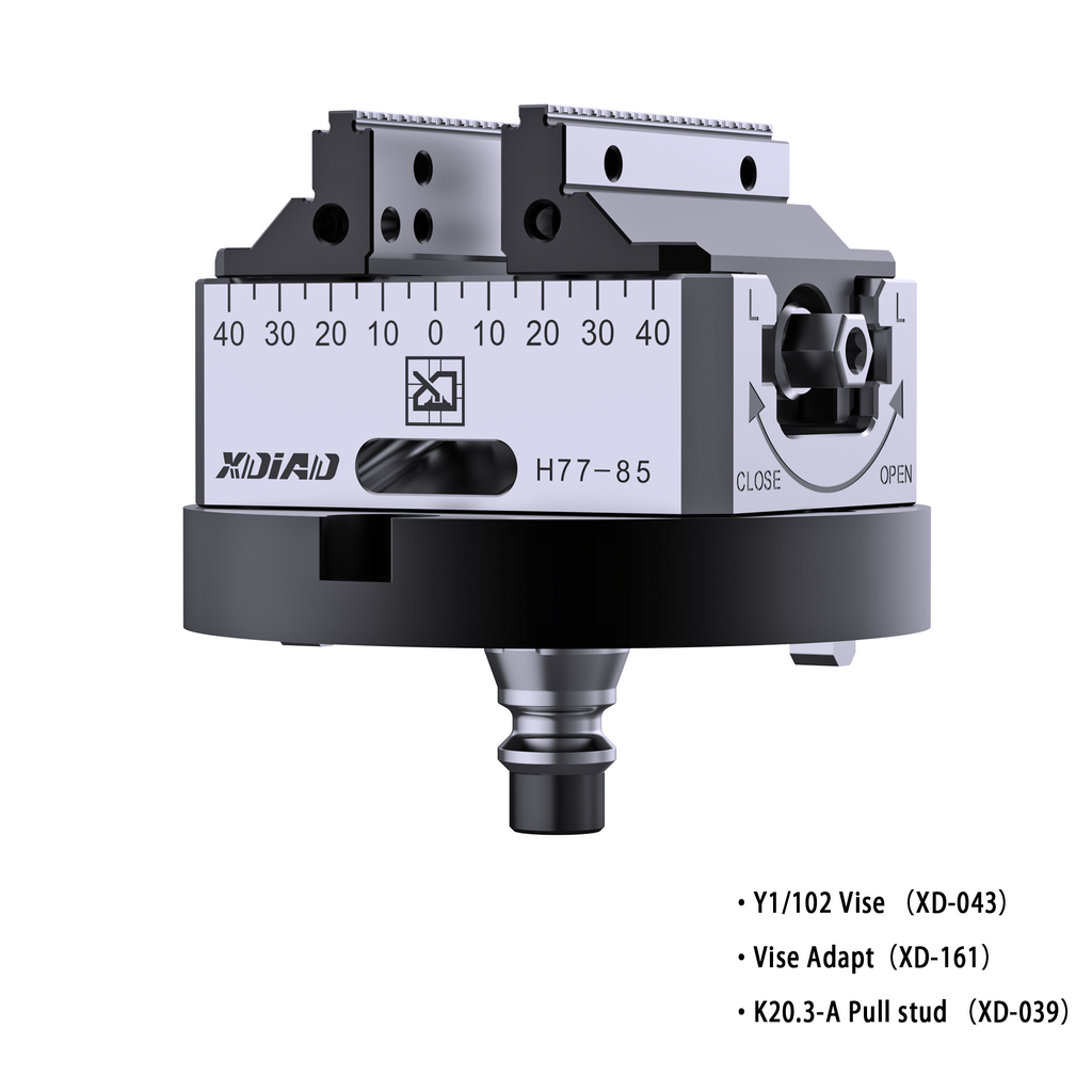 K20.3 clamping system H77 self-centering vise