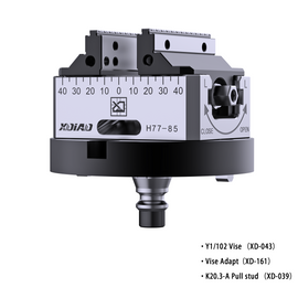 K20.3 clamping system H77 self-centering vise