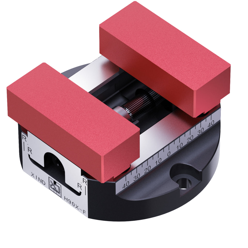 Xindian 52mm Soft Jaws Milling Machine Vise - H90X