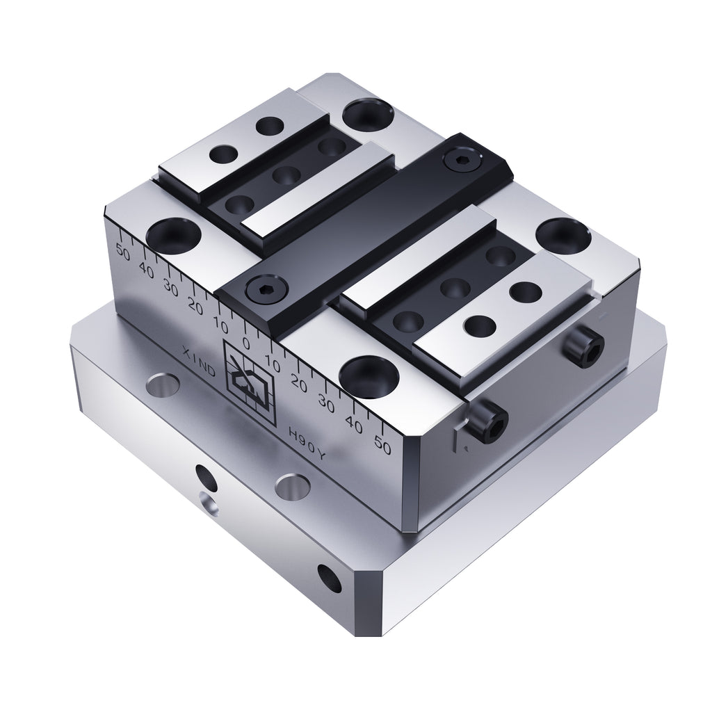 H90Y hydraulic self-centering vise