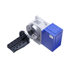 Four-axis single-sided L plate rotation axis center axis
