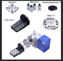 Load image into Gallery viewer, CNC XINDIAN four-axis zero point quick change single-sided L-shaped bridge plate