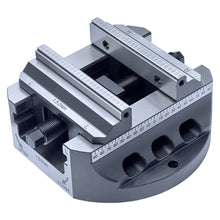 Load image into Gallery viewer, 250mm diameter heavy-duty self-centering vise, jaw width 160mm, D250-H160