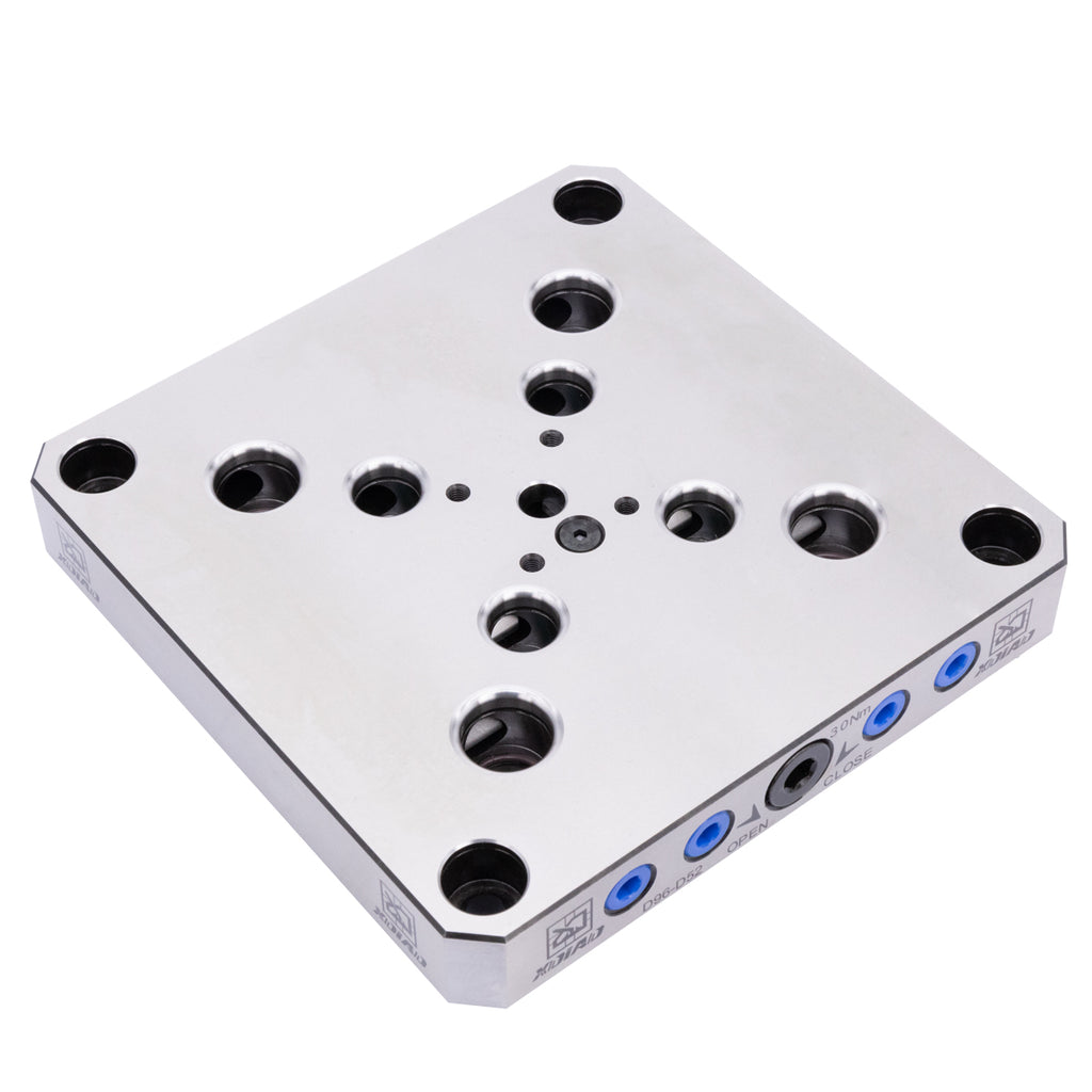 CNC Xindian Precision CNC milling machine four-axis five-axis machining rigid iron material manual chuck D96-D52