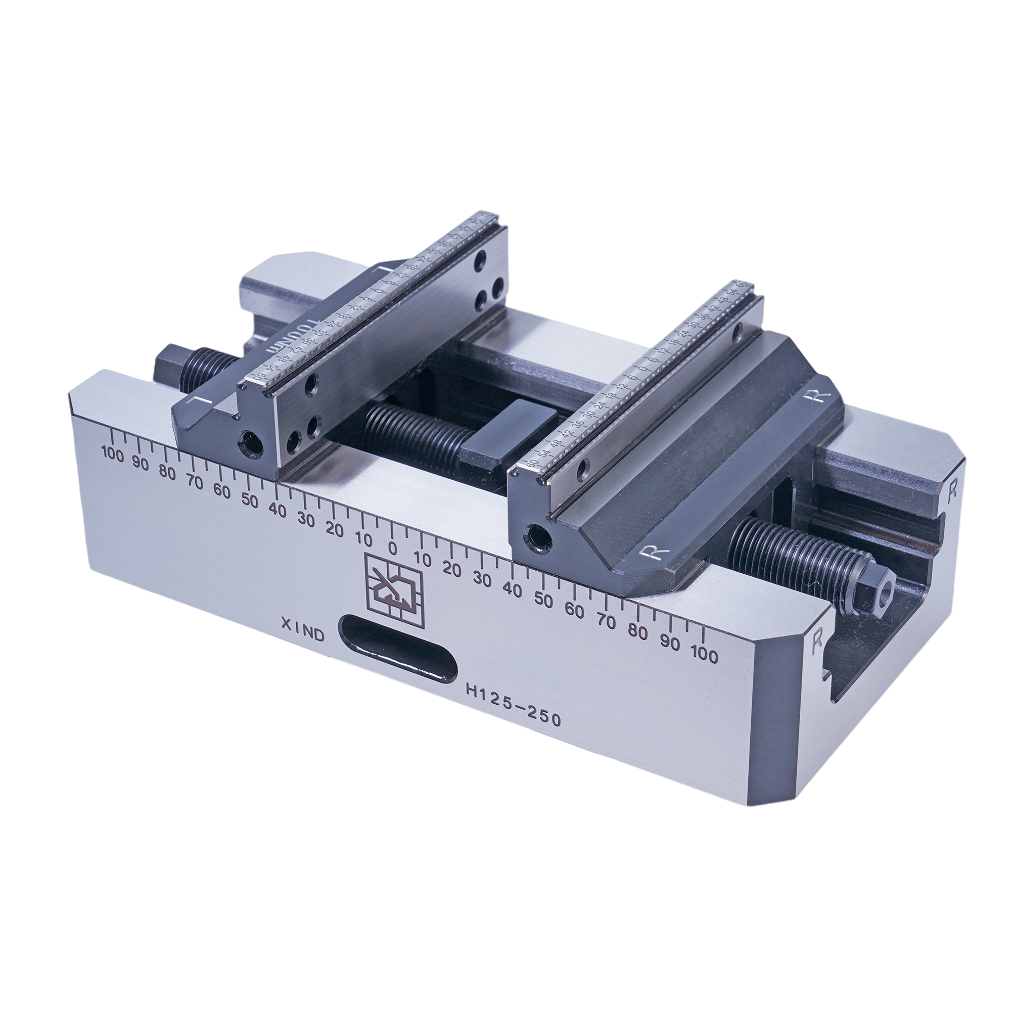In 5-axis machining, self-centering vises can improve productivity